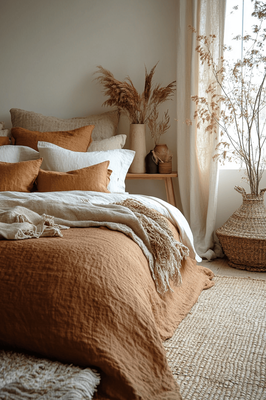 Terracotta Boho Bedroom Ideas
