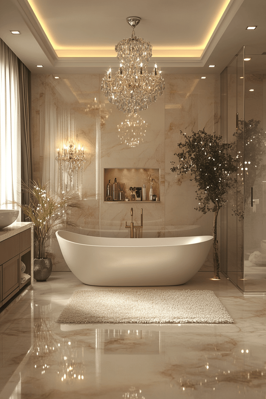 luxury bathroom