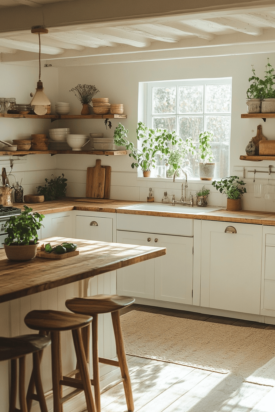 cottagecore kitchen