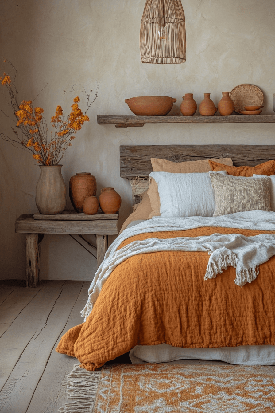 Rustic Boho Bedroom Ideas