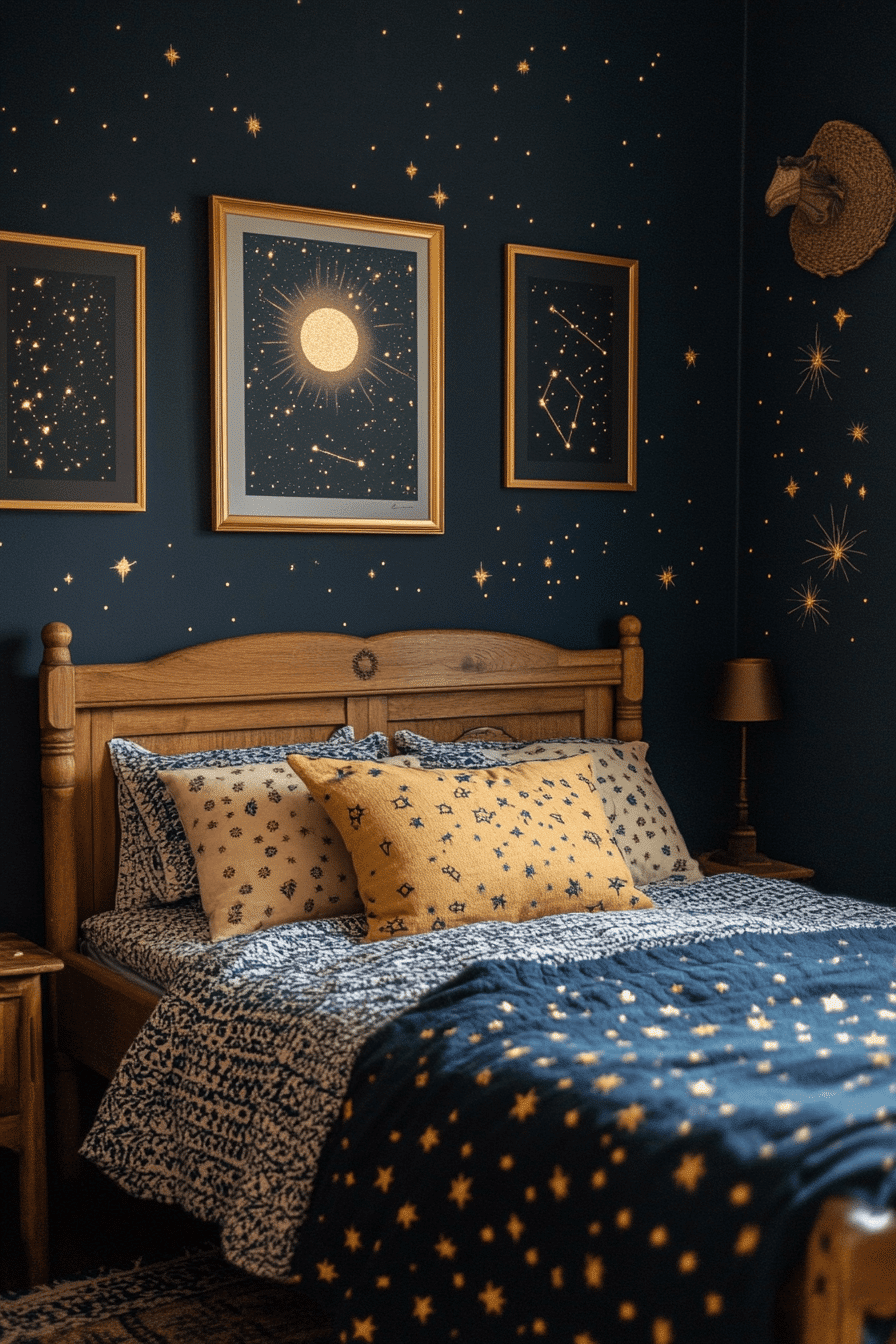 vintage kids room