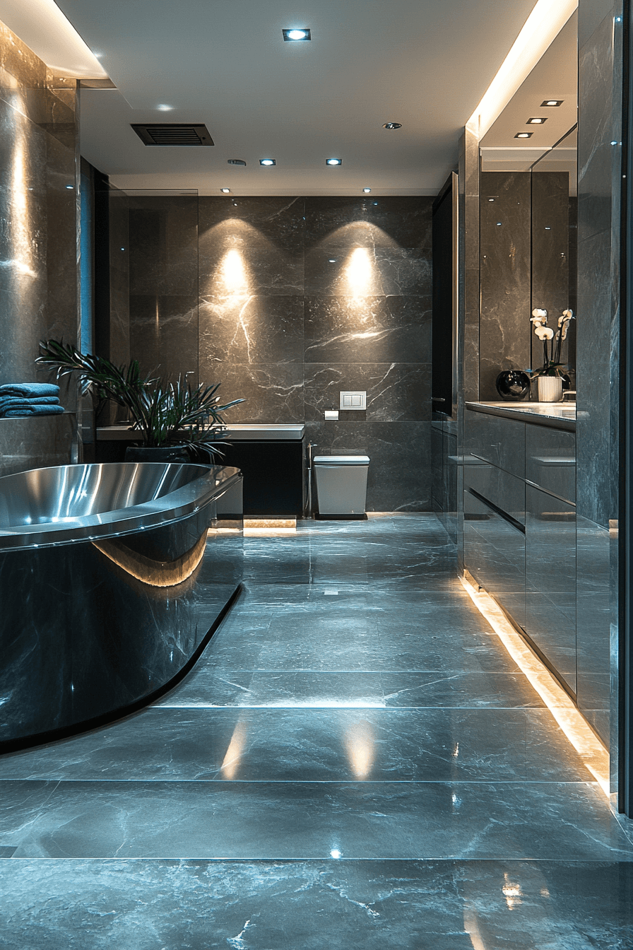 modern luxury bathroom