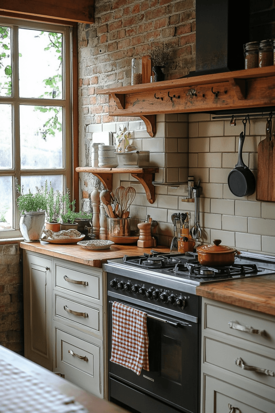 cottagecore kitchen