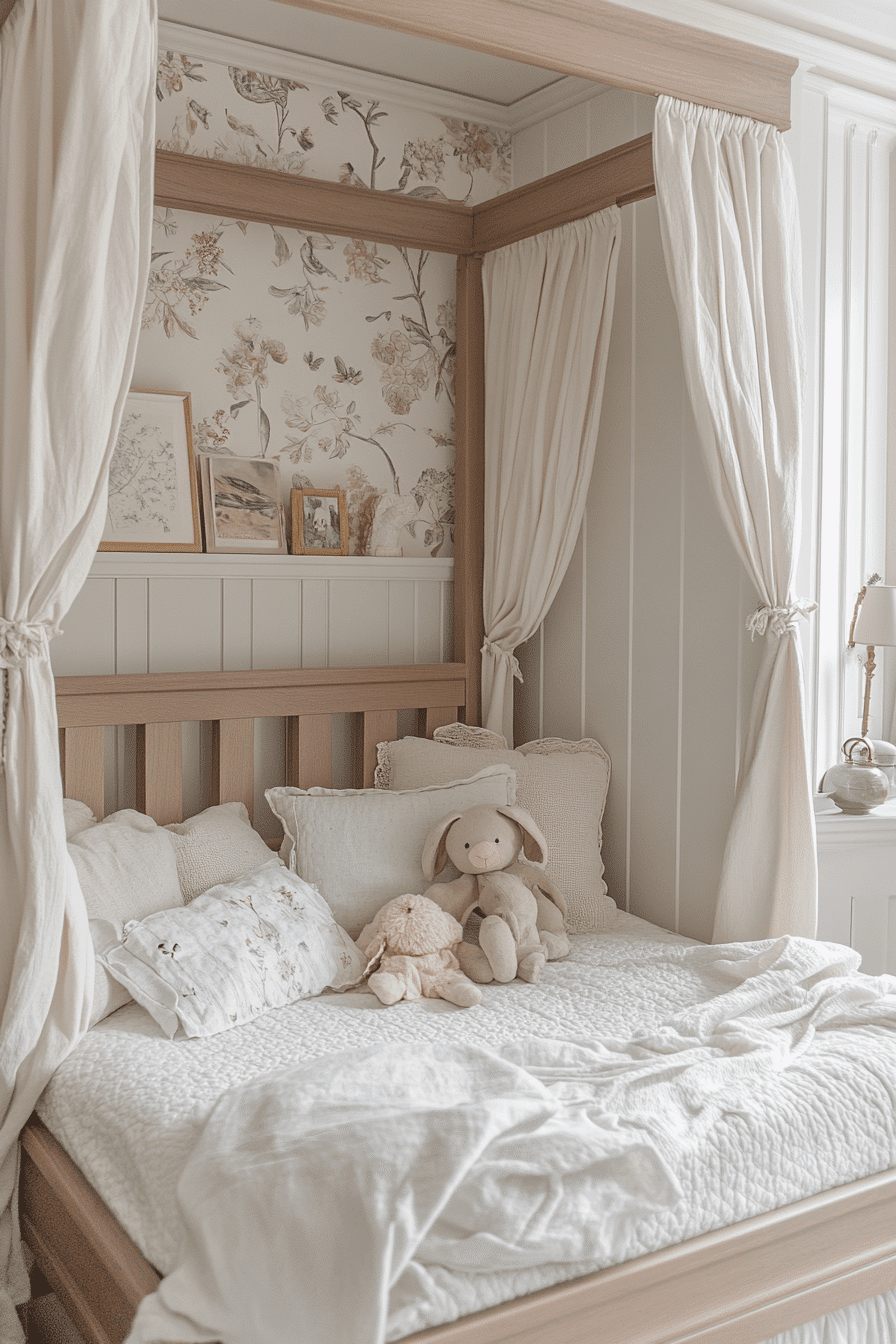 vintage kids room