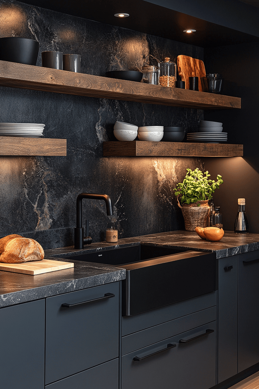 Iron Ore Cabinets Kitchen