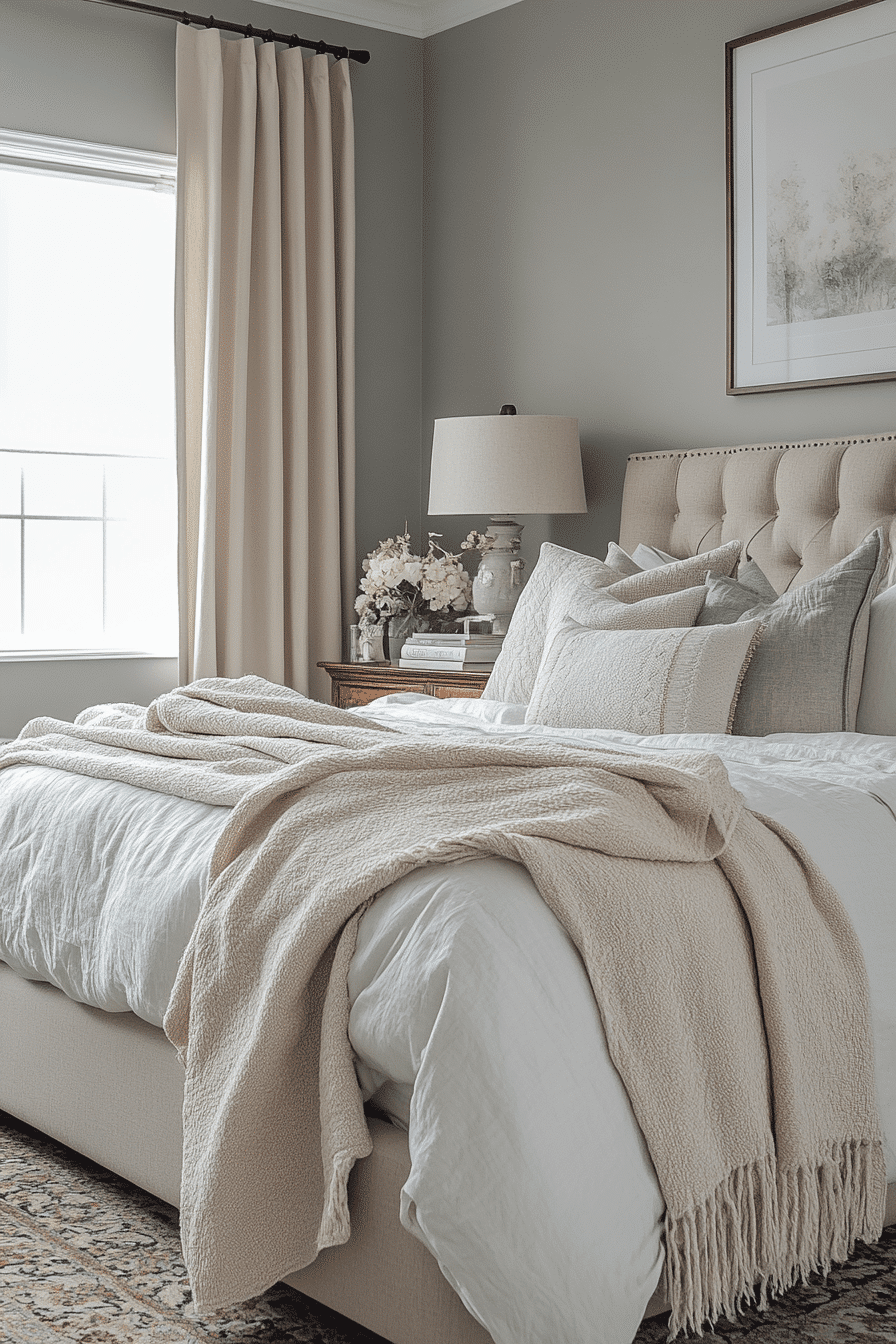 sage green bedroom