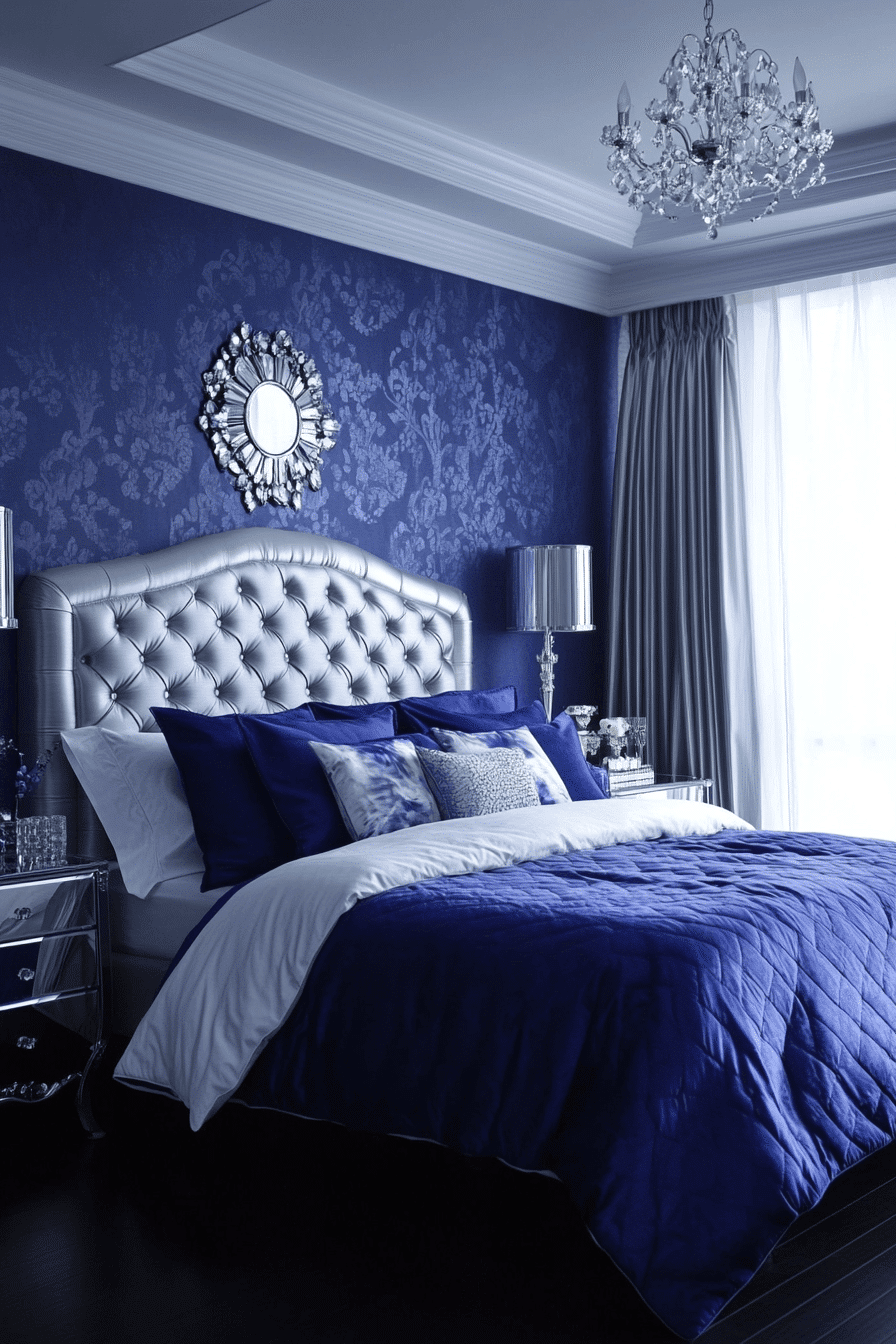 jewel tone bedroom