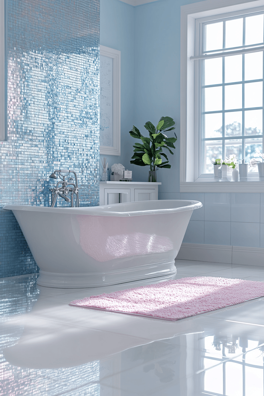 jewel tone bathroom
