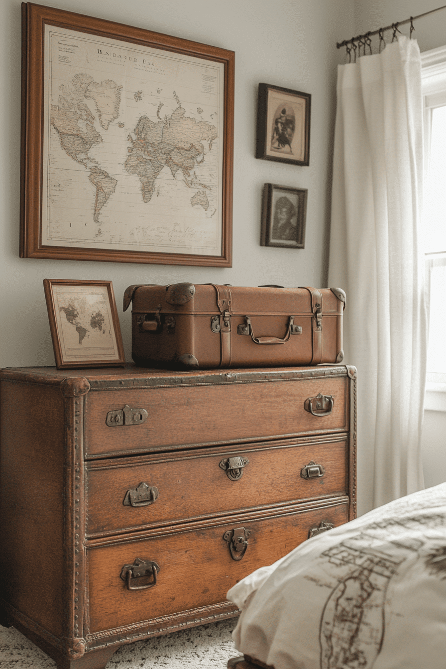 vintage kids room