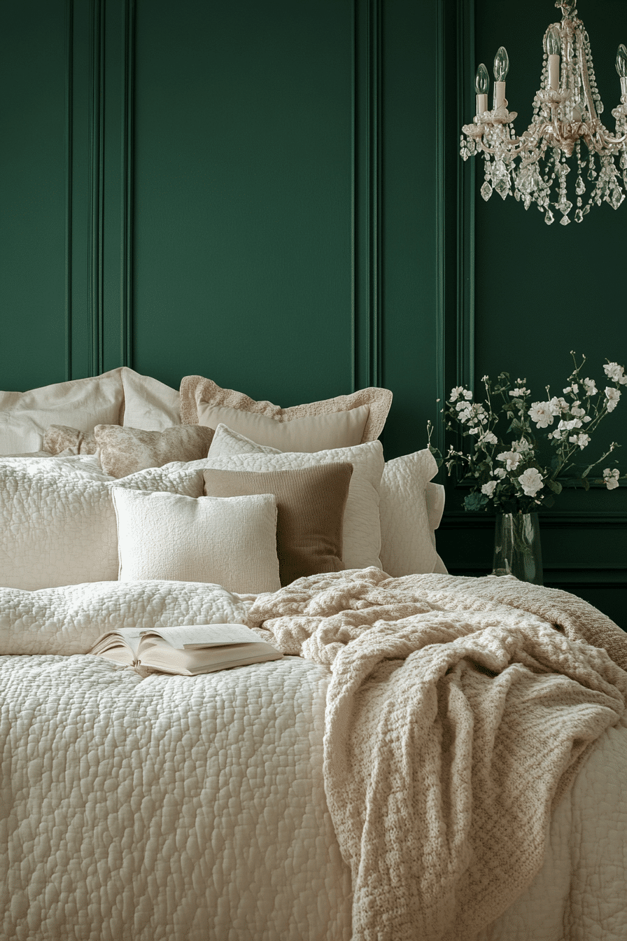 jewel tone bedroom