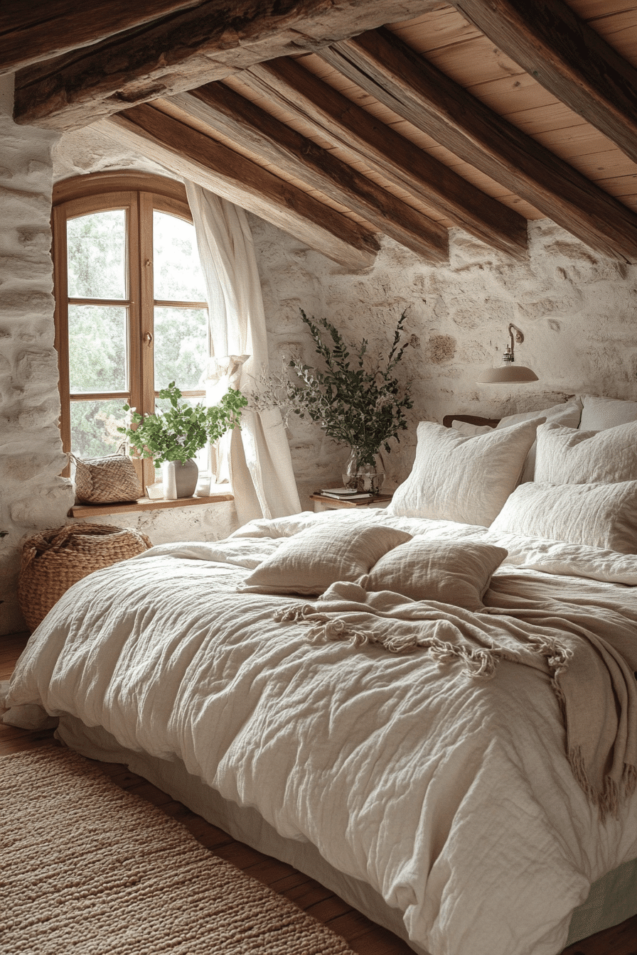 natural wood bedroom ideas