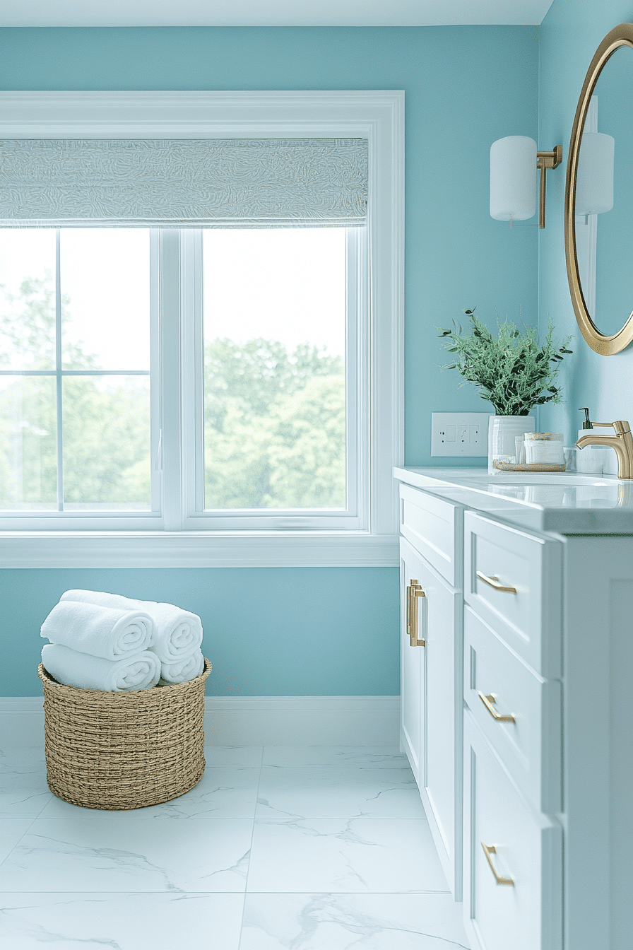 jewel tone bathroom