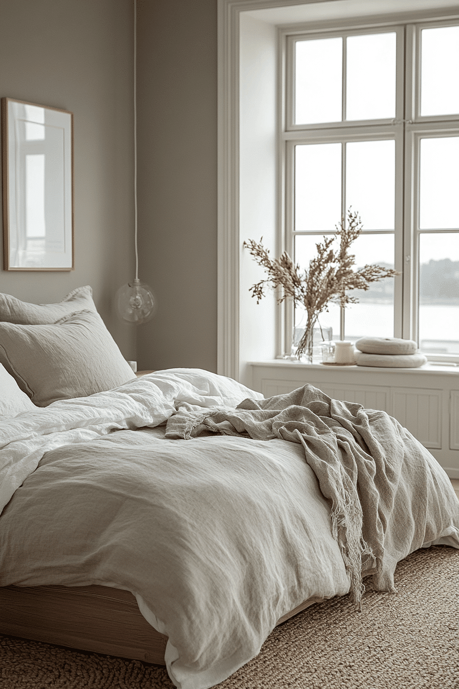 scandi bedroom
