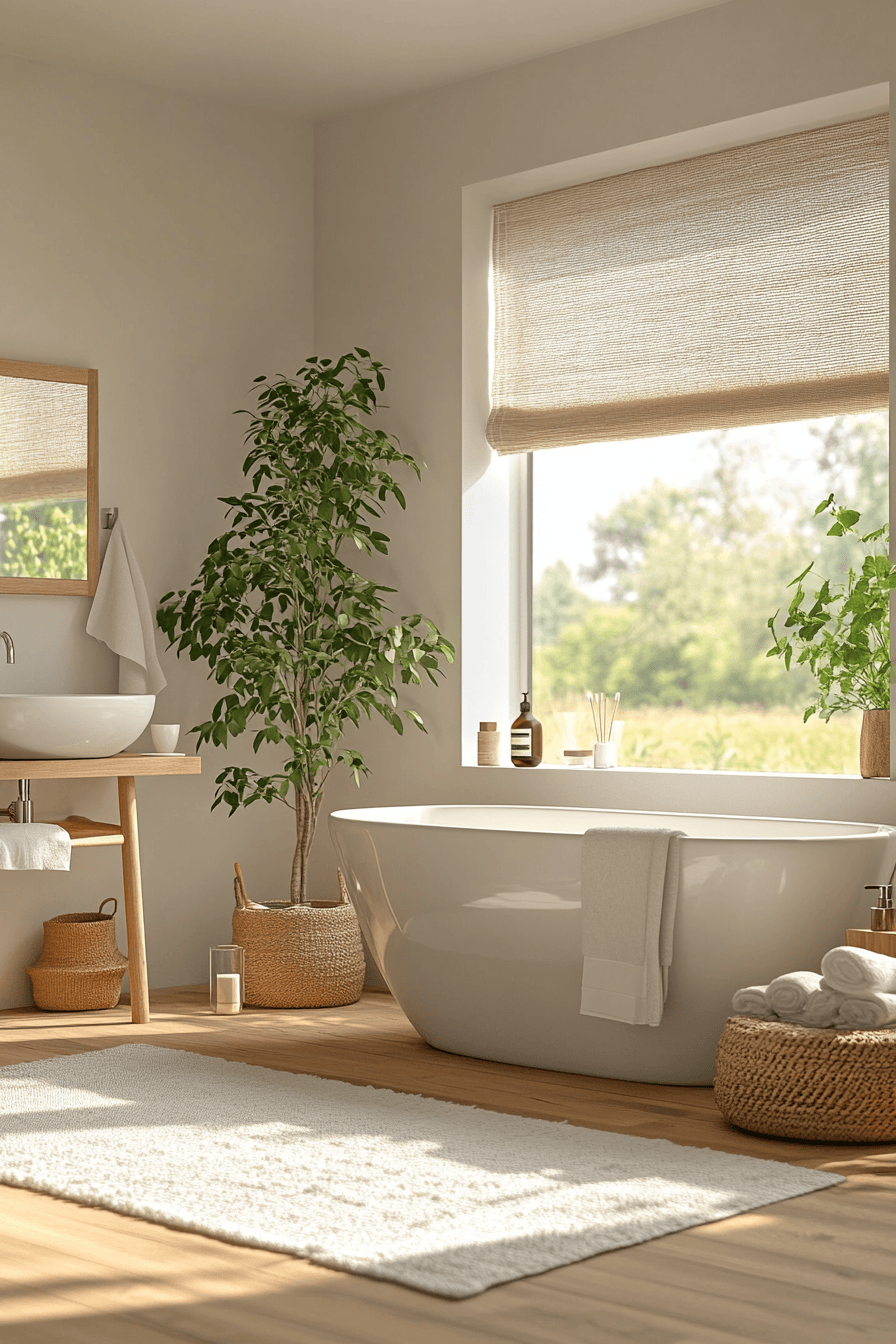 scandi bathroom