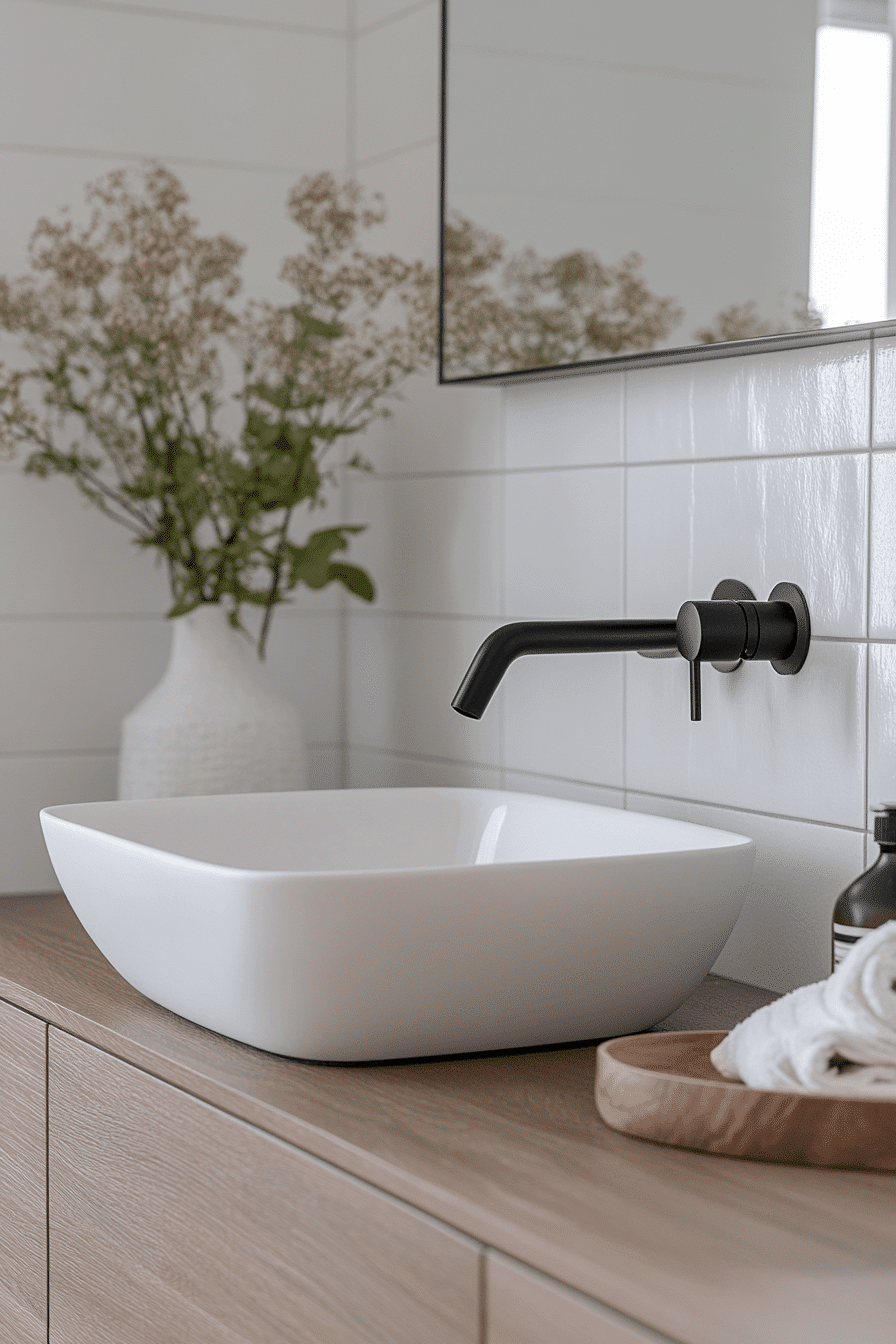 scandi bathroom