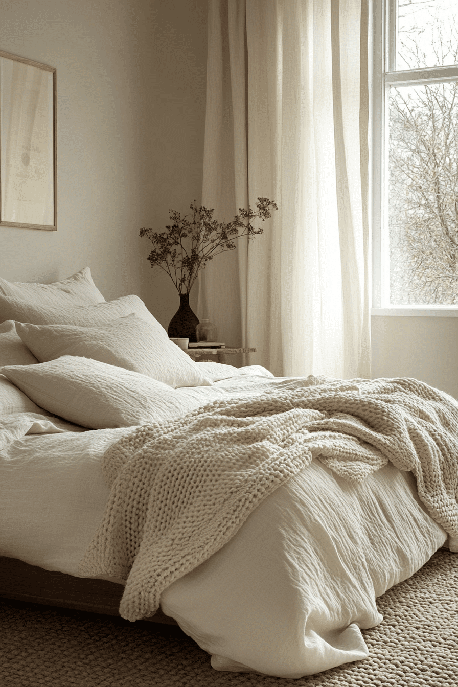 scandi bedroom