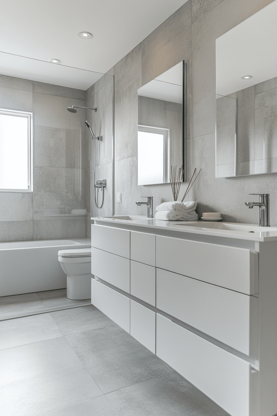 minimalist bathroom
