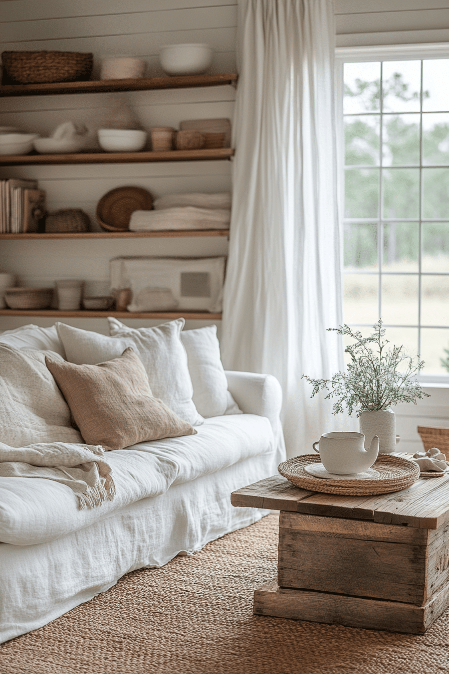 farmhouse living room