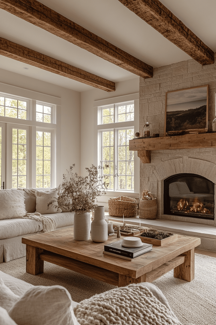 farmhouse living room