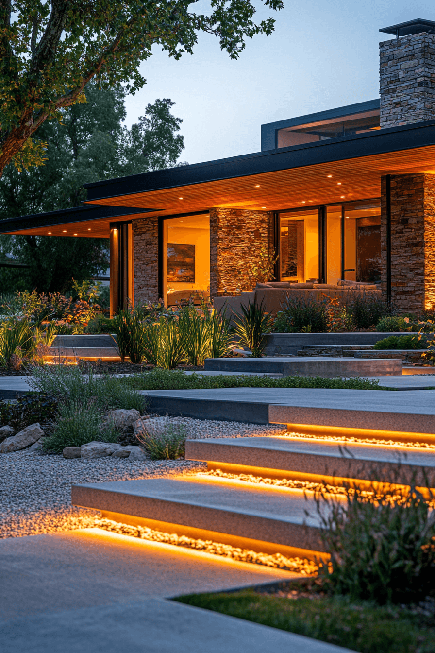 Modern Front Yard