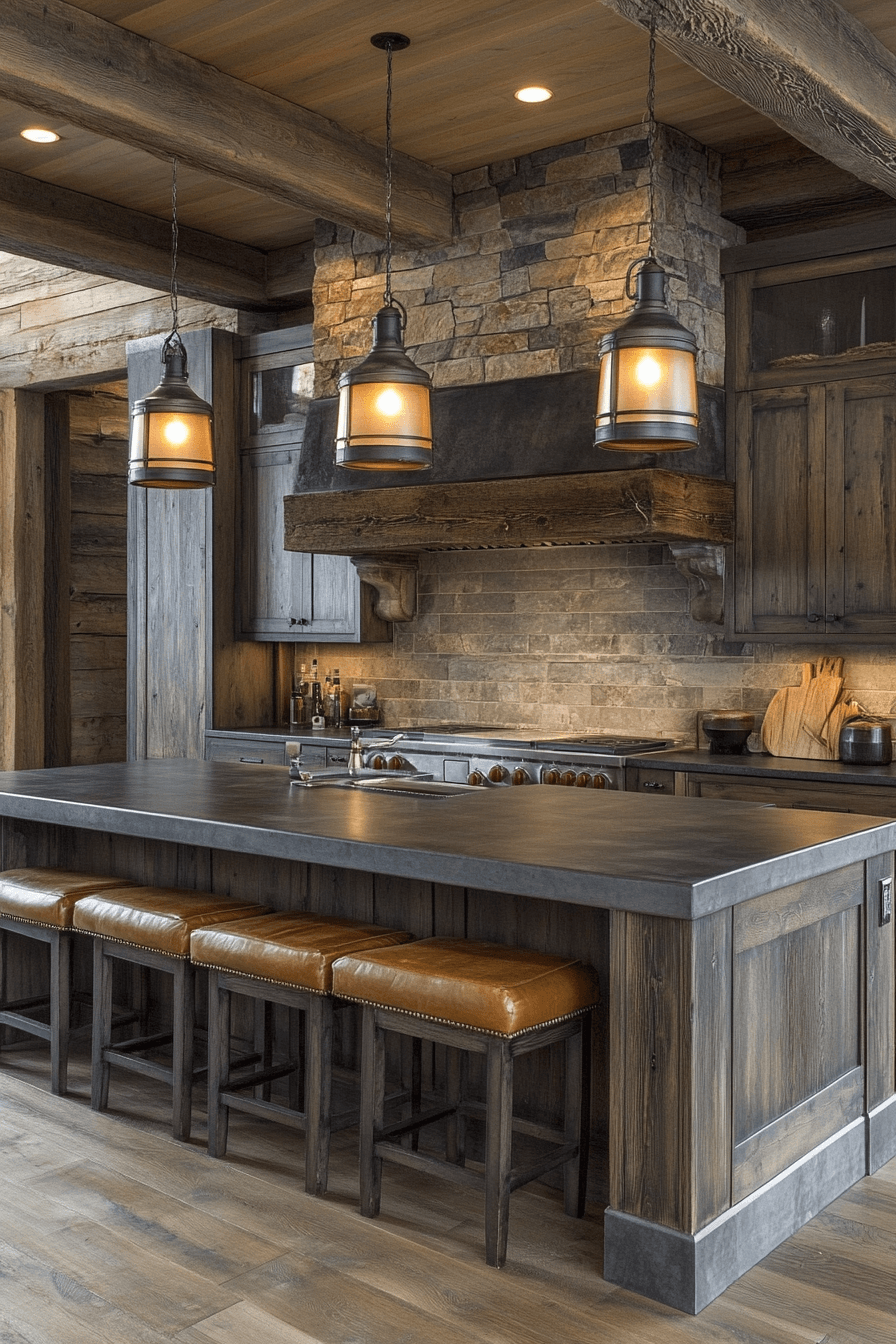 rustic kitchen