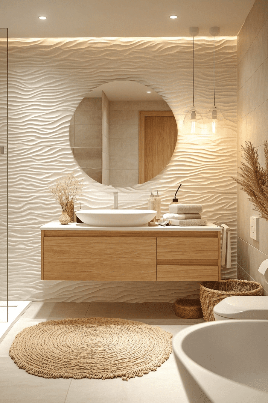 scandi bathroom