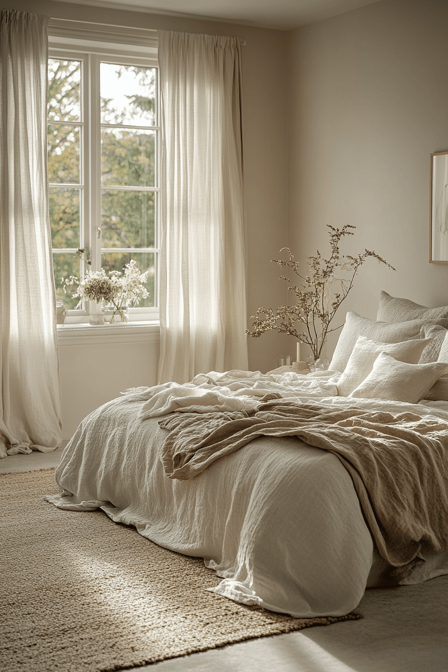 scandi bedroom