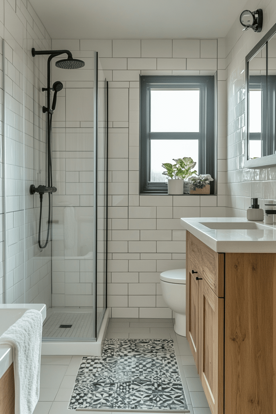 scandi bathroom