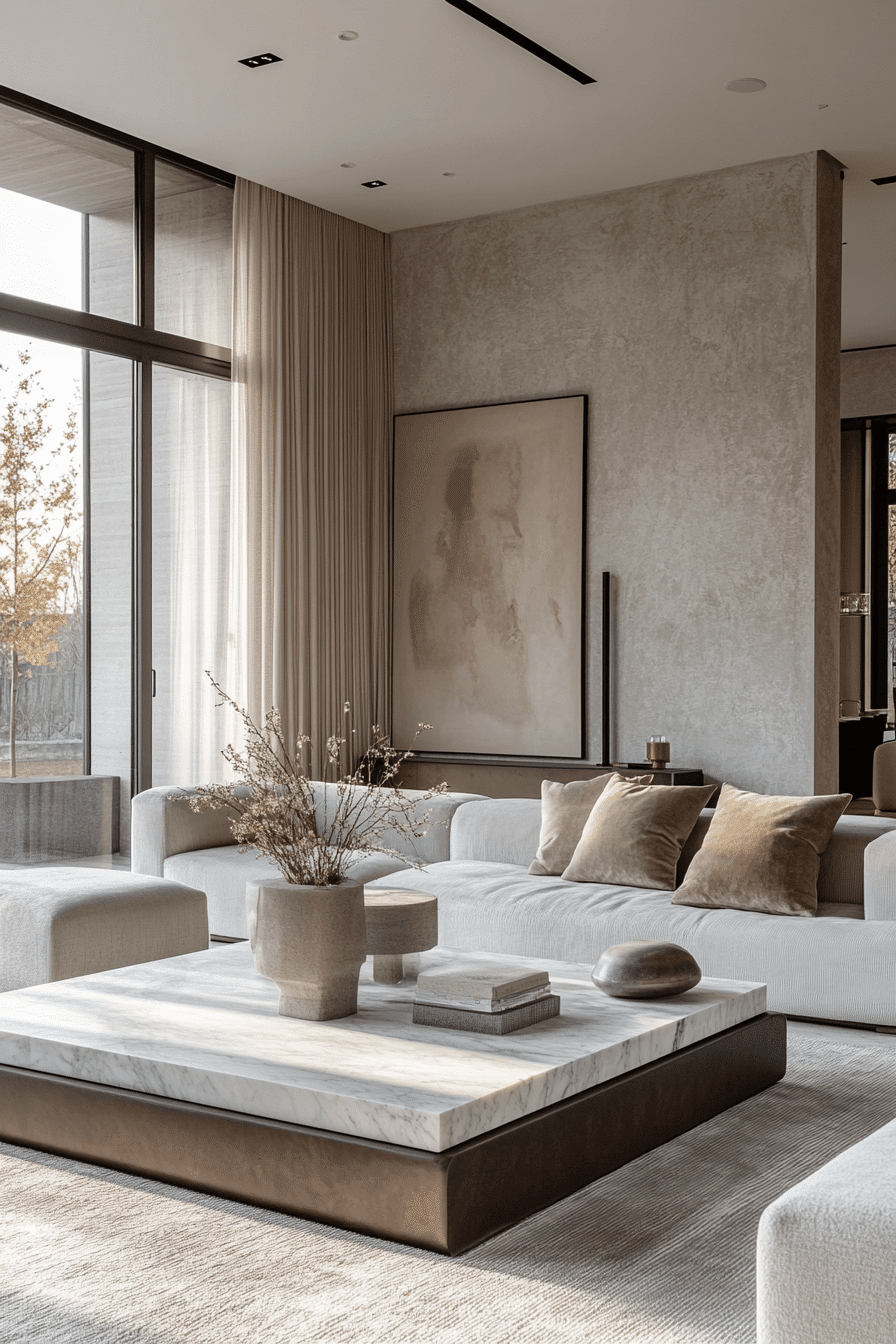minimalist living room