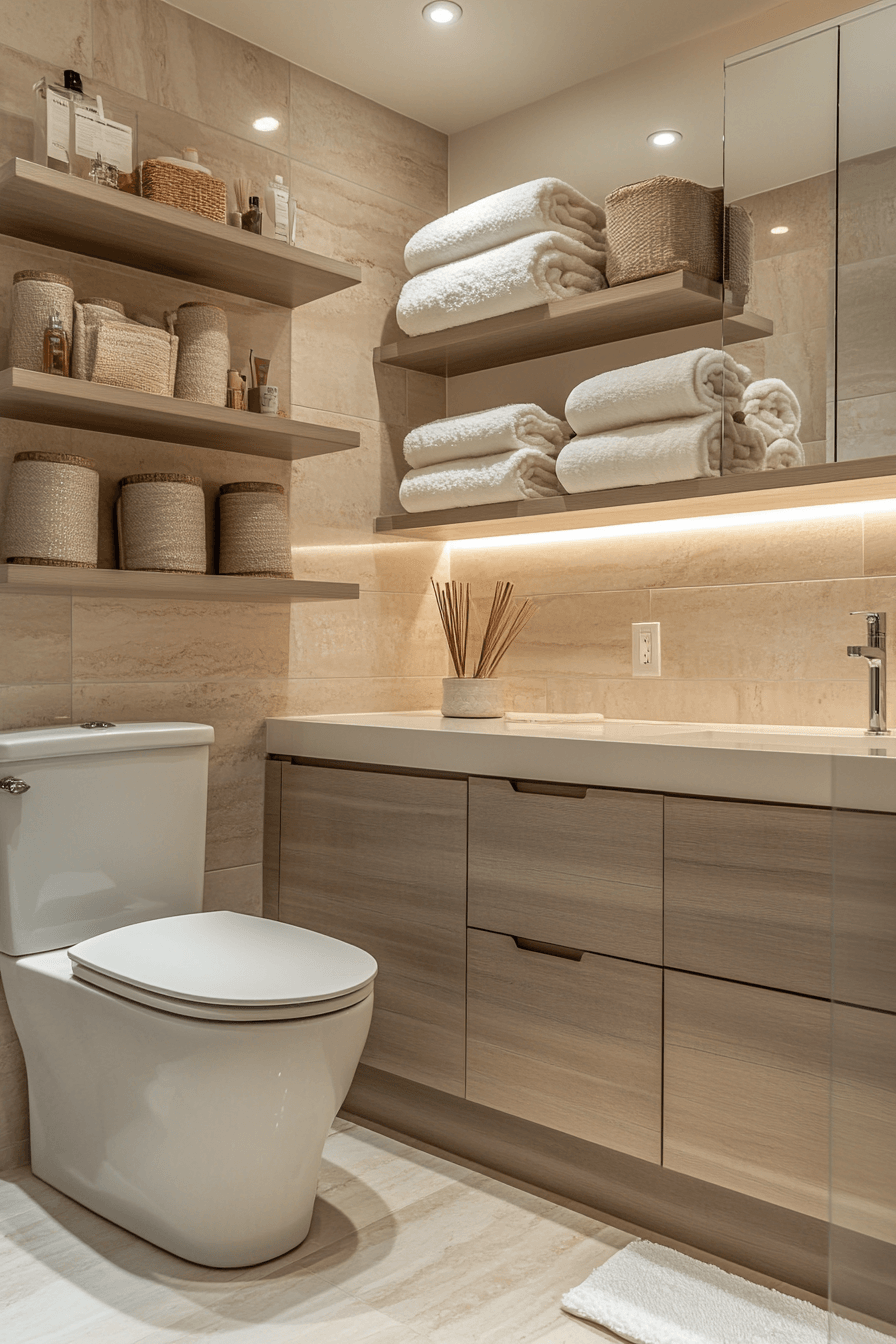 small bathroom interior
