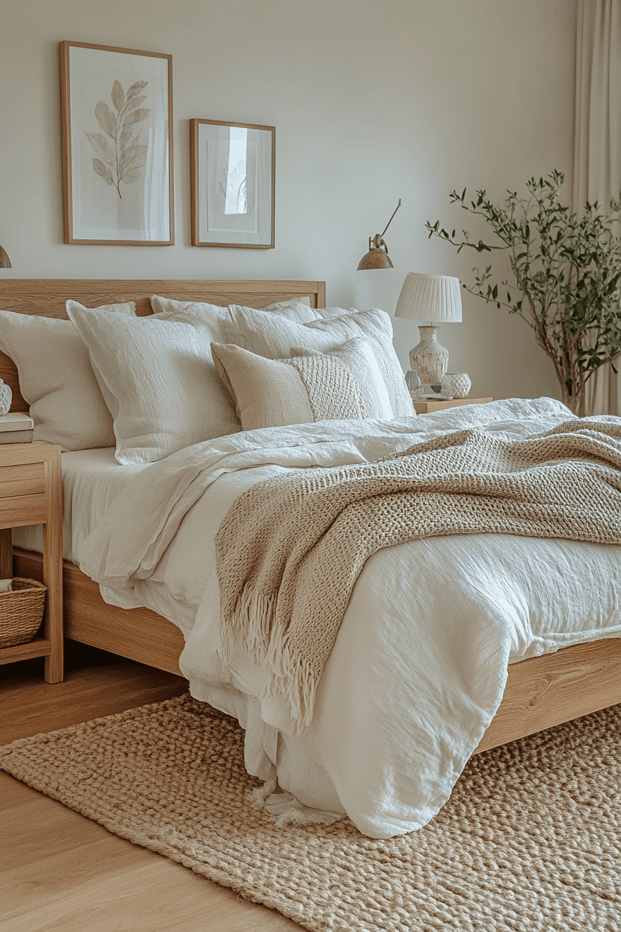 scandi bedroom