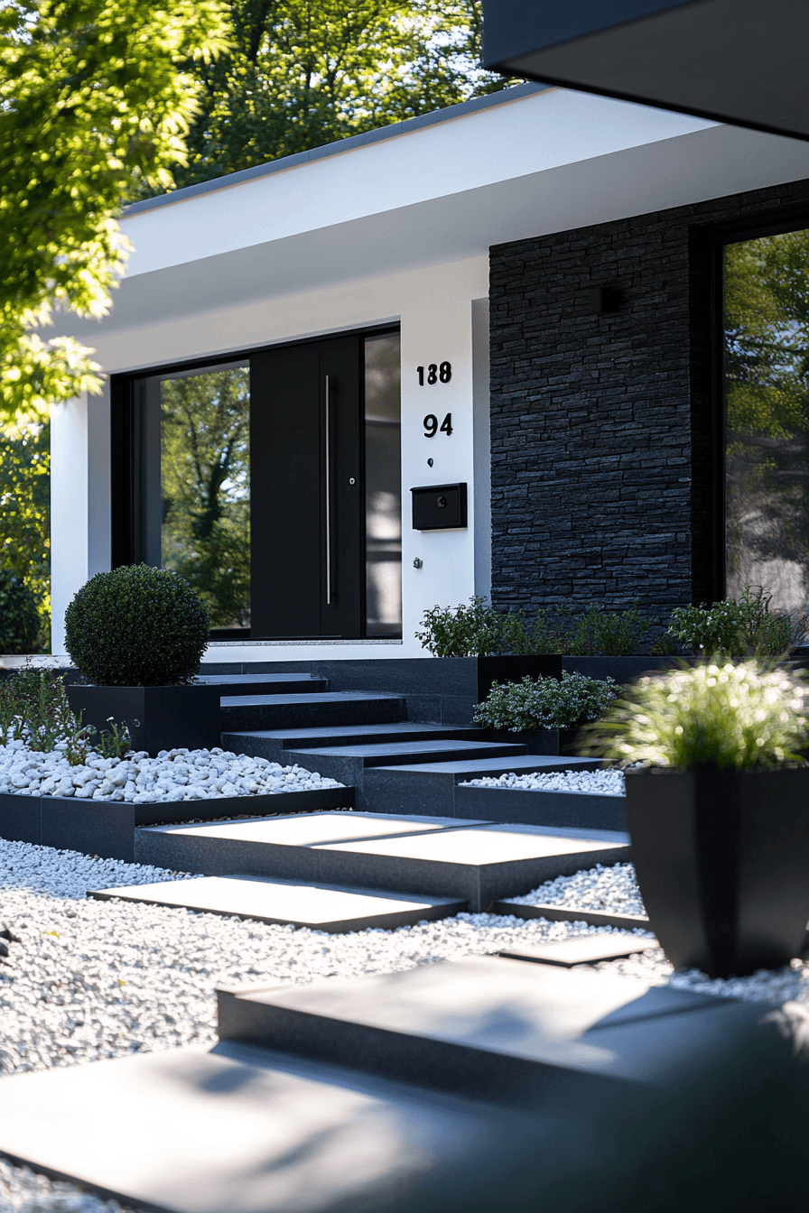 Modern Front Yard