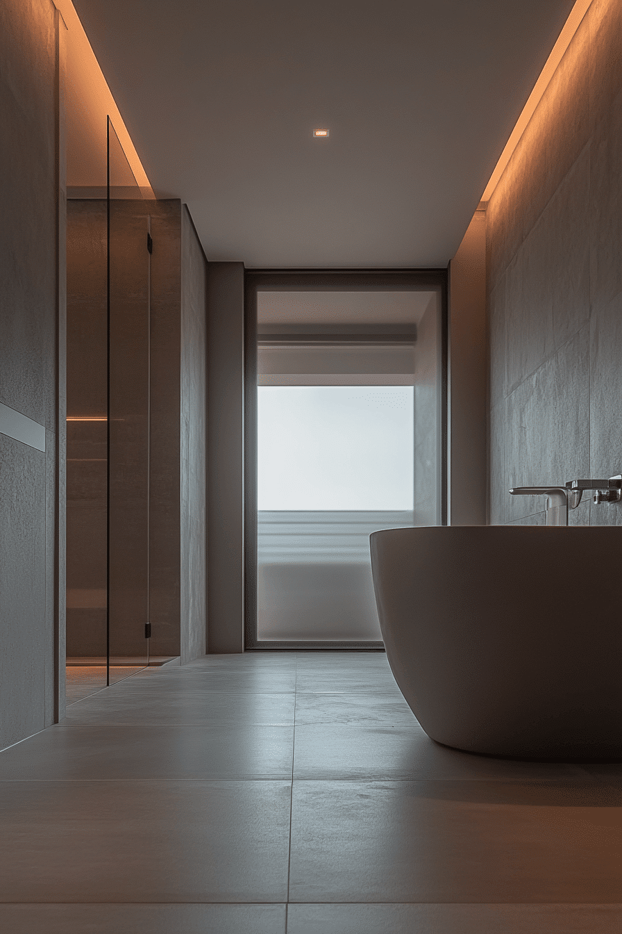minimalist bathroom