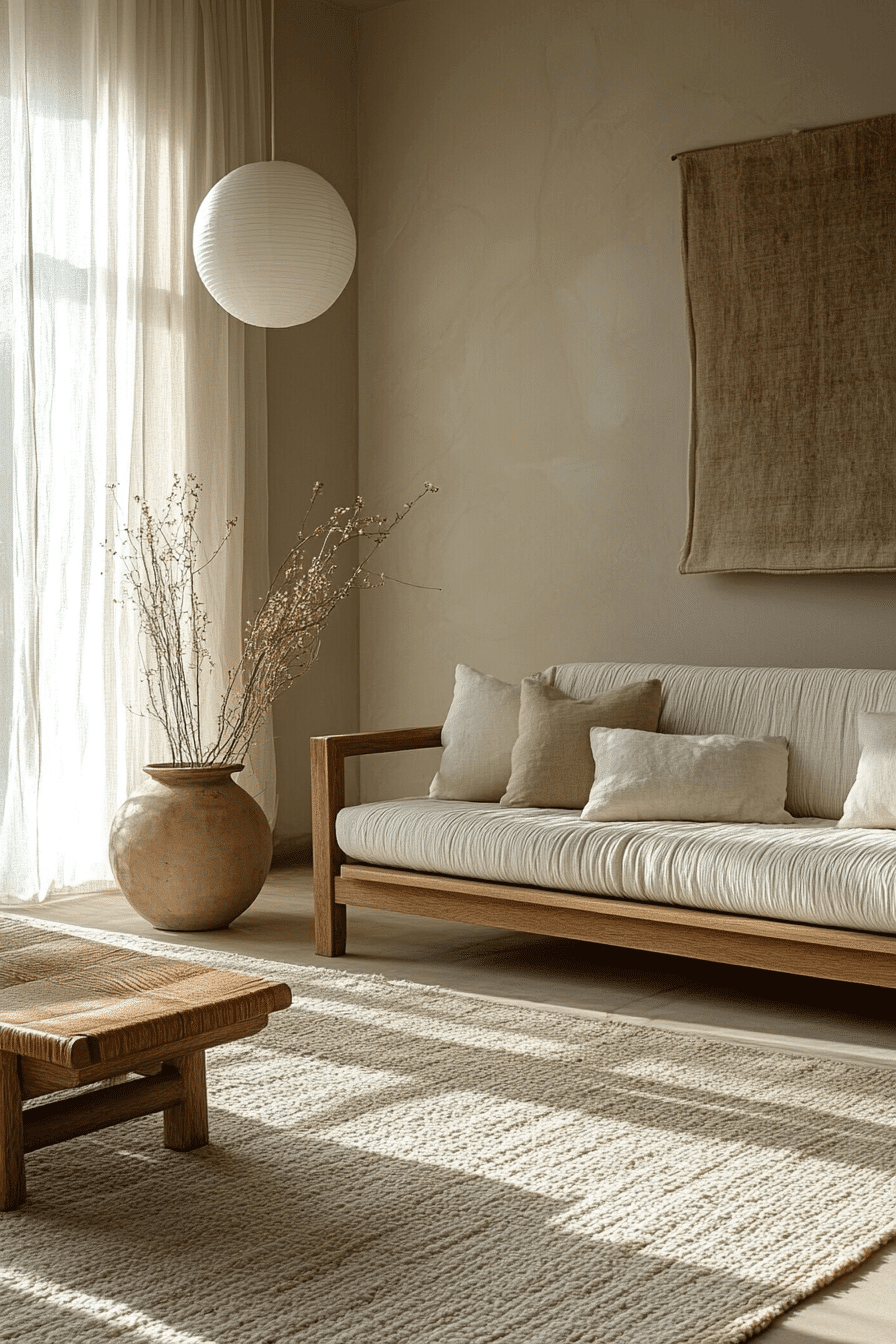 modern minimalist living room