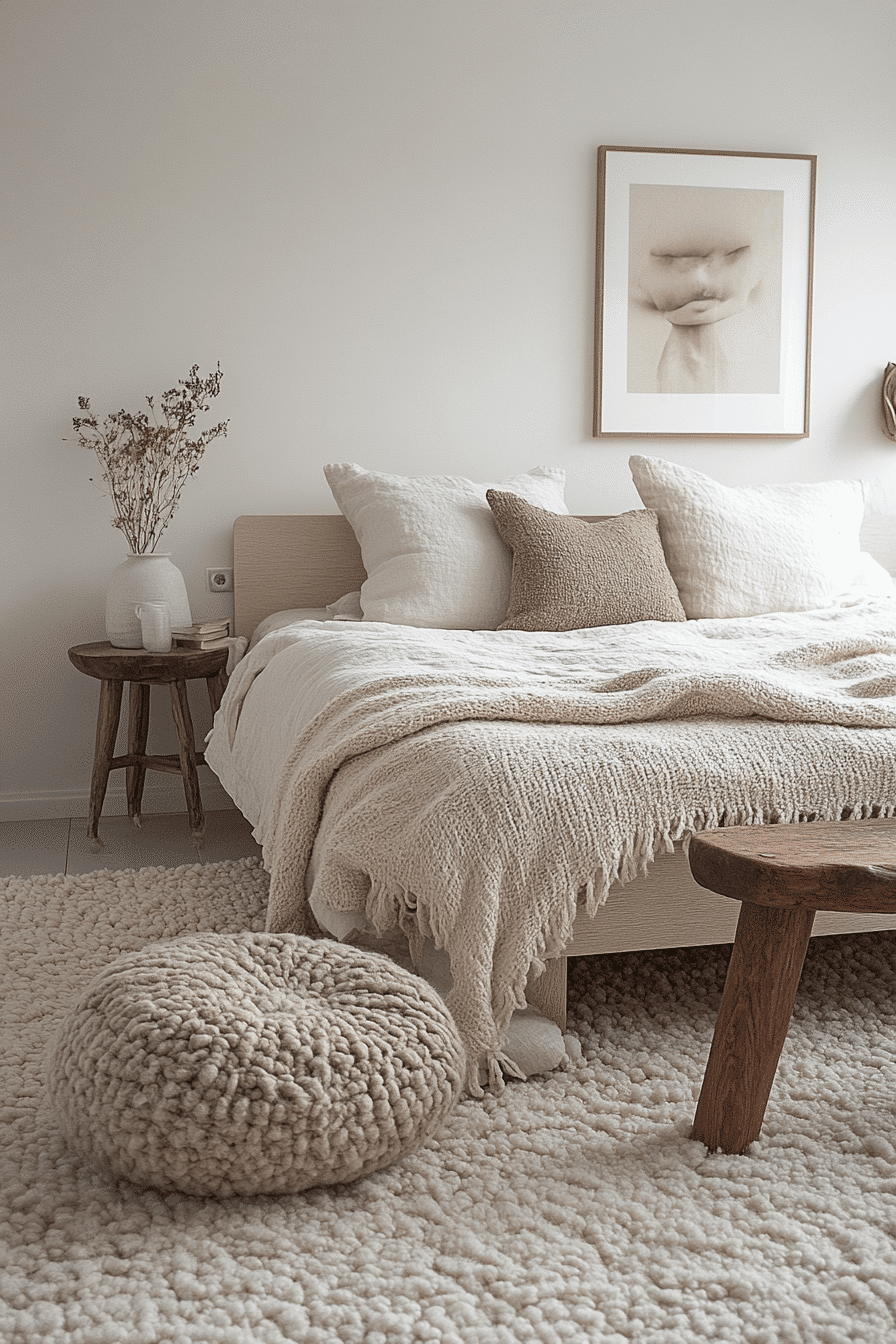 scandi bedroom