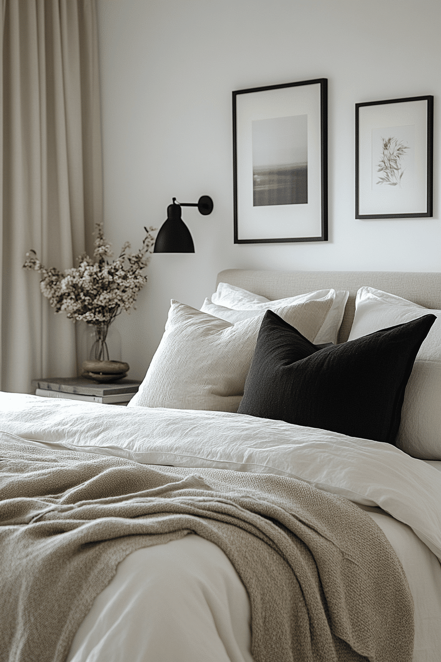 scandi bedroom