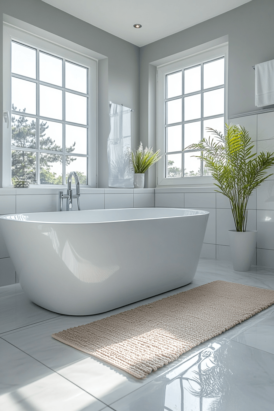 small bathroom interior