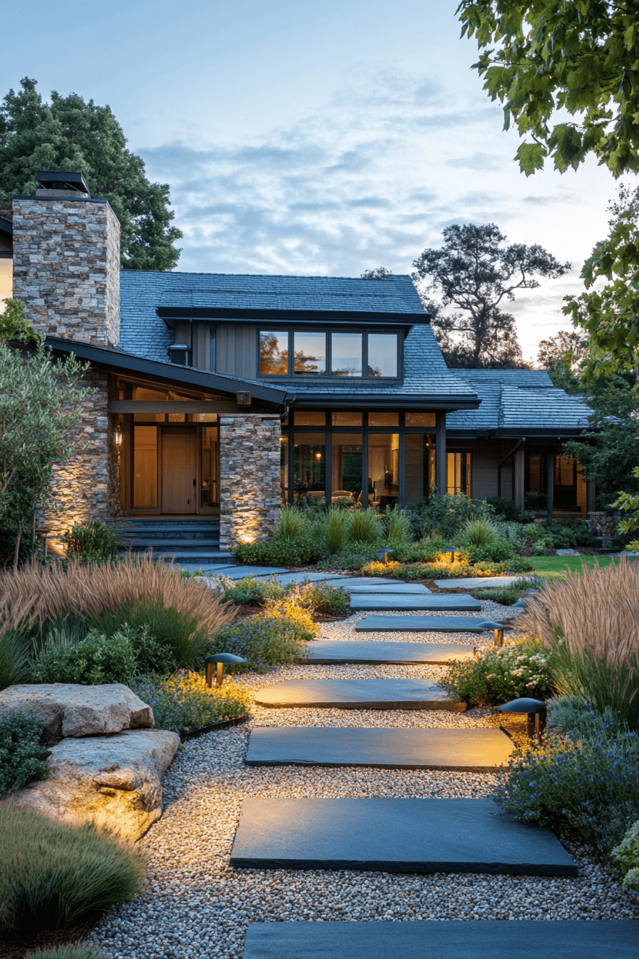 29 Modern Front Yard Ideas That Instantly Upgrade Your Home’s Curb ...