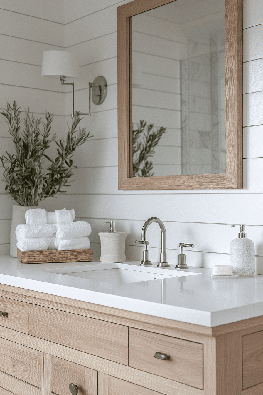 scandi bathroom