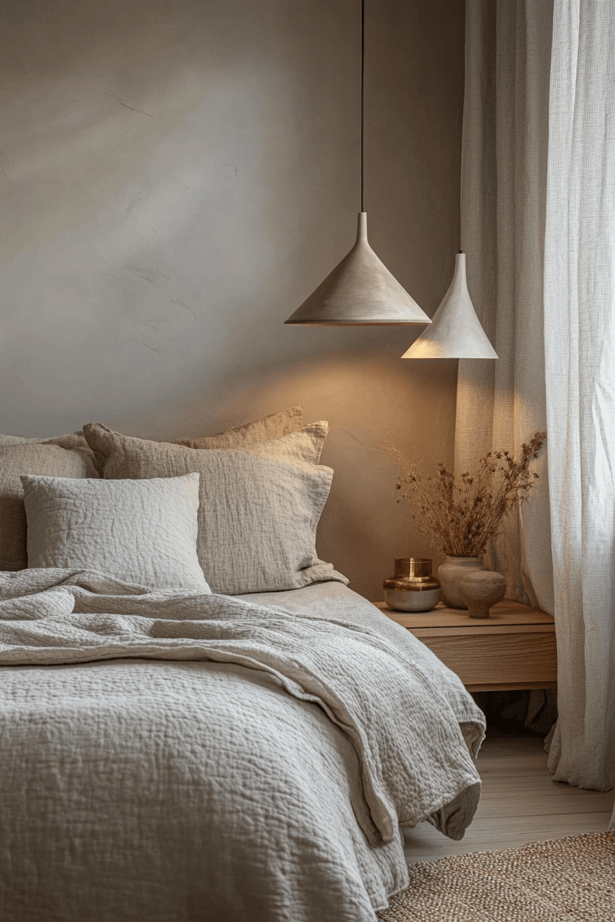 scandi bedroom