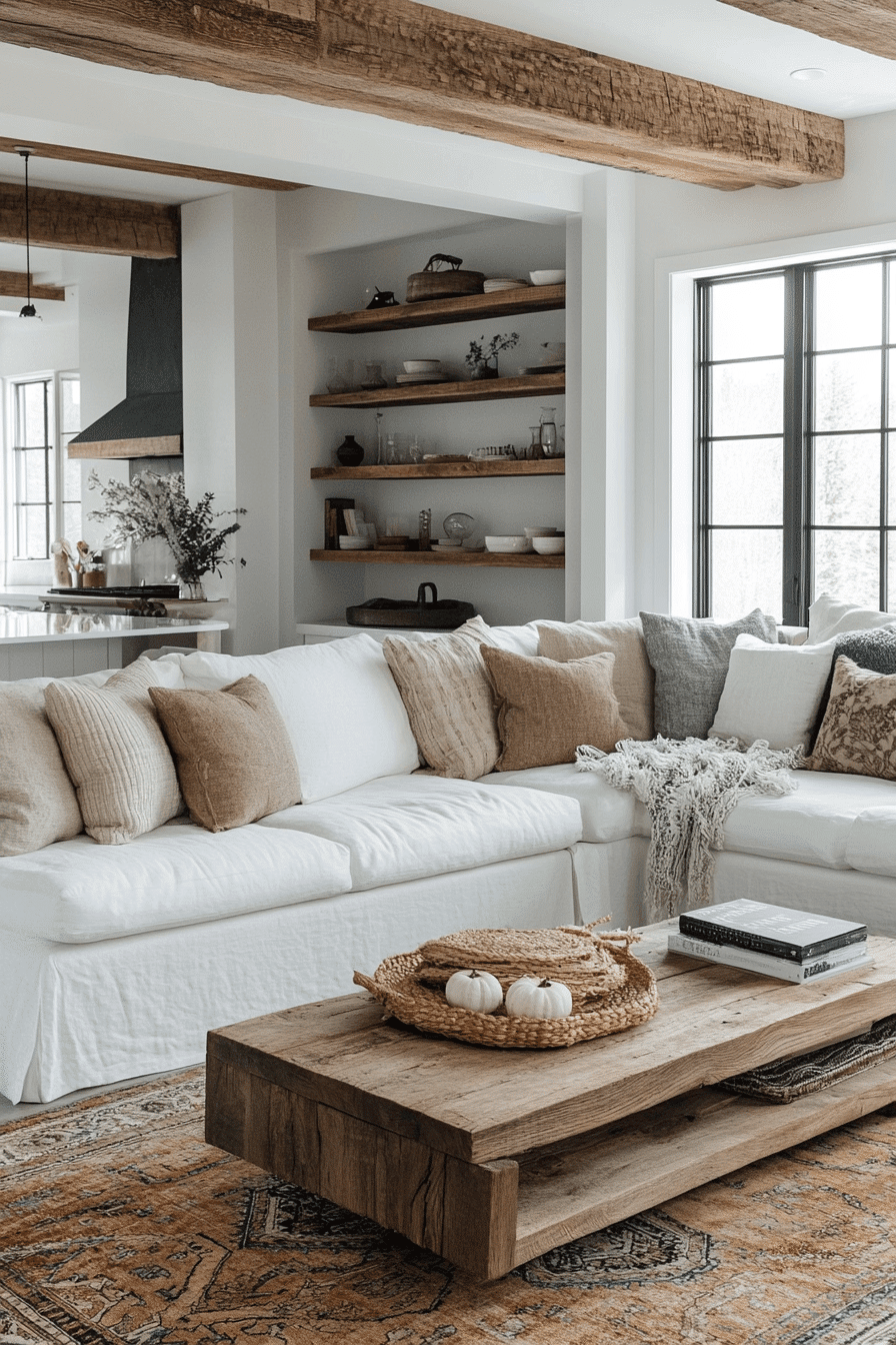 farmhouse living room