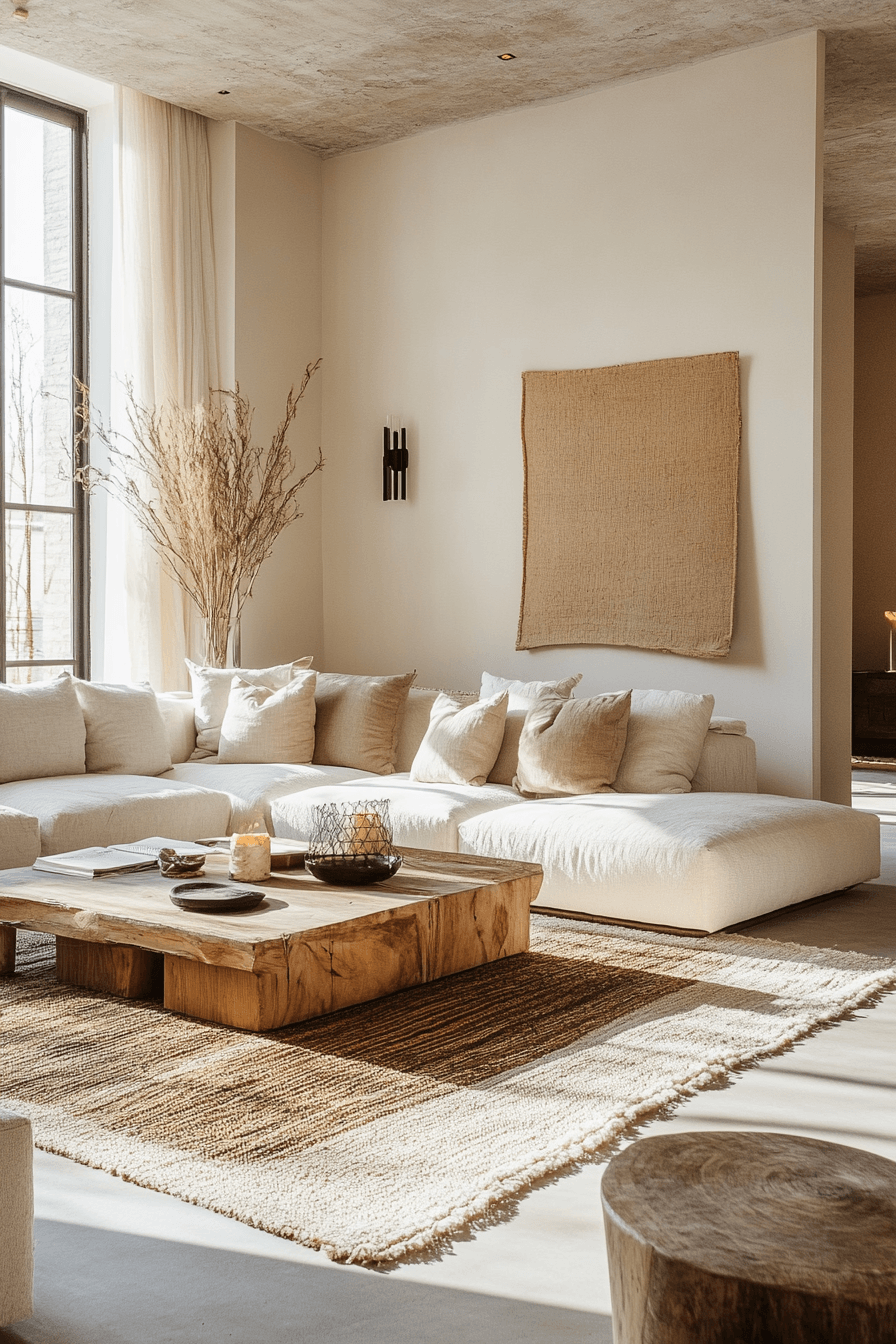 modern minimalist living room