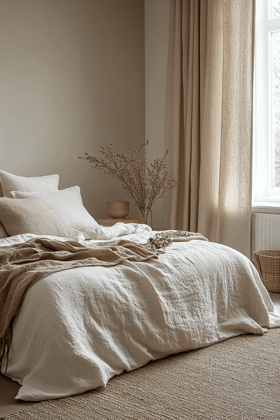 scandi bedroom