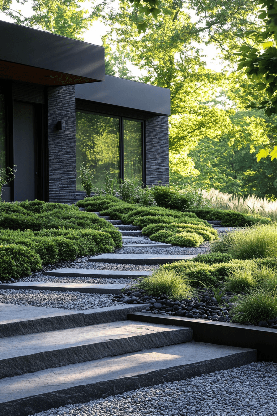 Modern Front Yard