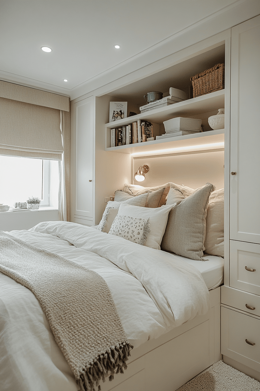 29 Tiny Bedroom Design Ideas That Make Small Spaces Feel Stylish and ...