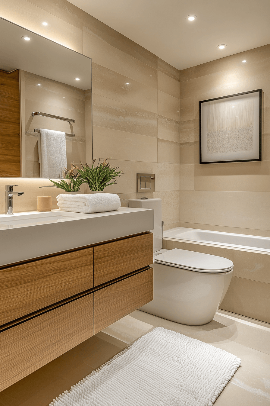 minimalist bathroom