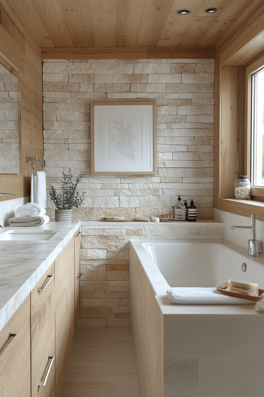 scandi bathroom