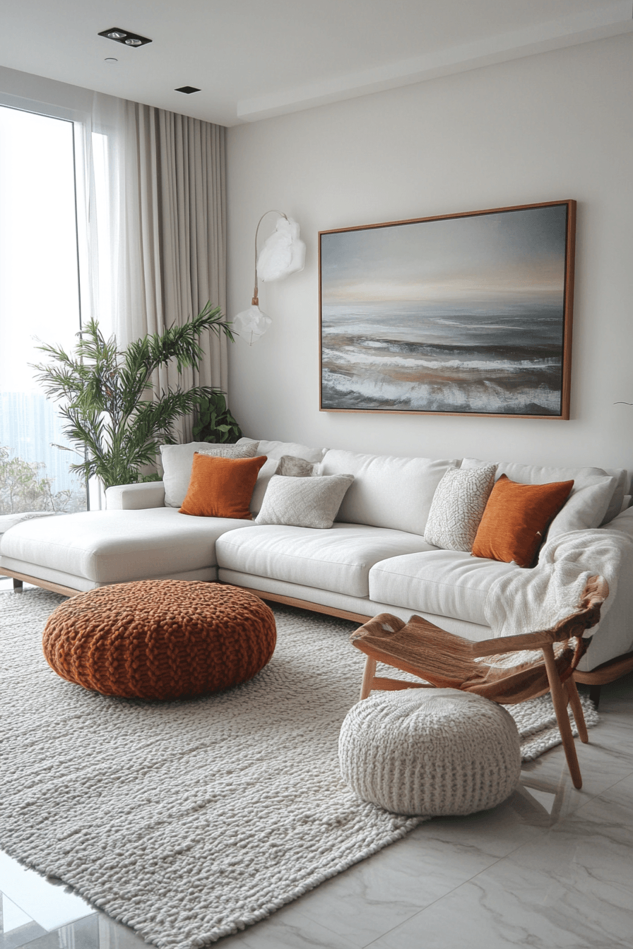 modern minimalist living room