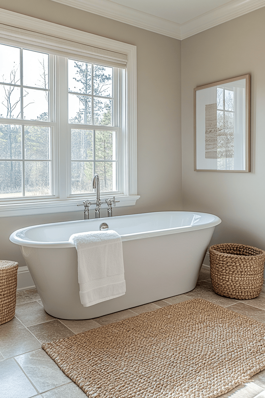 small bathroom interior