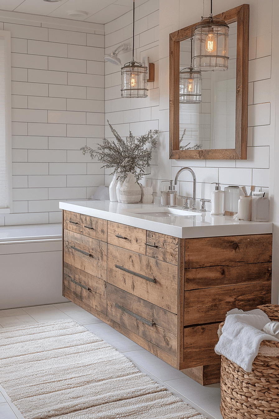 rustic bathroom designs